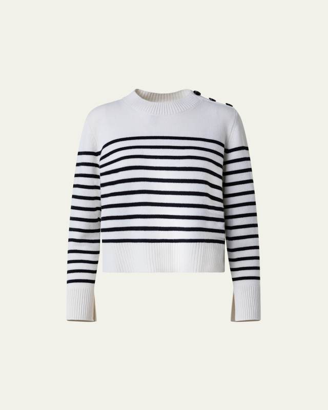 Kodak Striped Knit Pullover